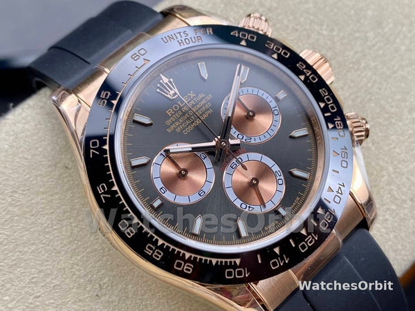 Mens Rolex Cosmograph Daytona-126515LN, Black Replica Watch Image