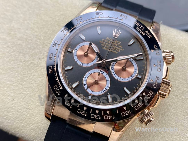 Mens Rolex Cosmograph Daytona-126515LN, Black Replica Watch Image