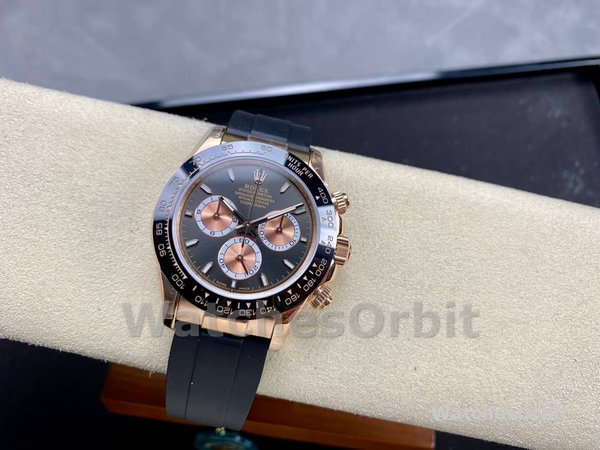 Mens Rolex Cosmograph Daytona-126515LN, Black Replica Watch Image