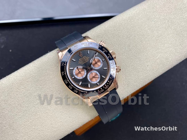 Mens Rolex Cosmograph Daytona-126515LN, Black Replica Watch Image