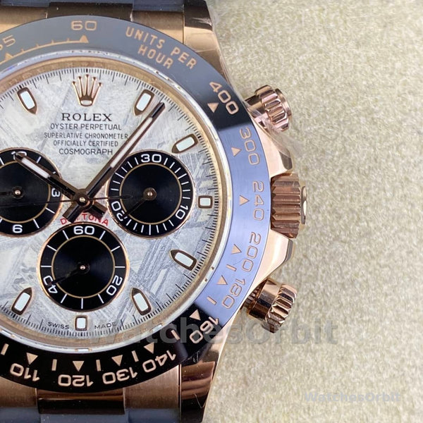 Rolex Cosmograph Daytona 40 mm Meteorite Dial Everose Gold 116515ln 0055