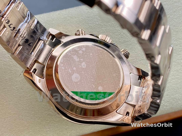 Replica Rolex Cosmograph Daytona 40-116595RBOW, zaffiro nero, quadrante arcobaleno, uomo Quadrante nero