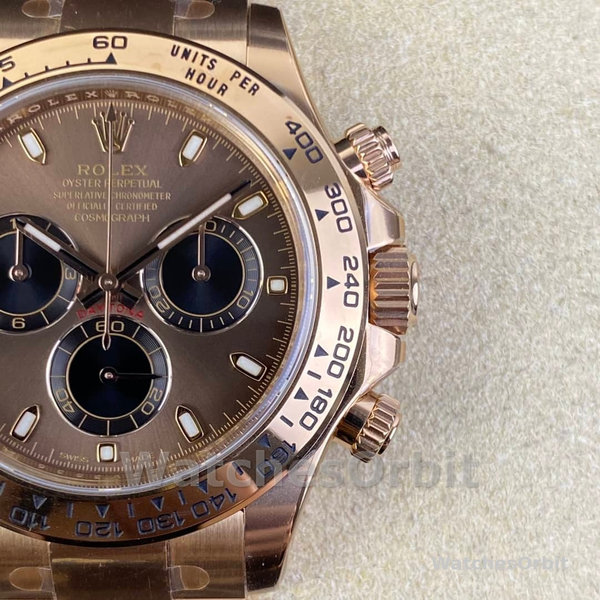 Rolex Cosmograph Daytona 40mm Everose Chocolate Dial 116505 Men's Watch