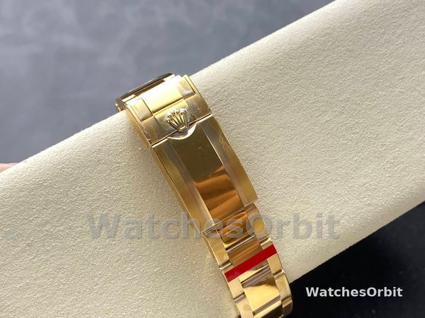 Replica Rolex Daytona 116508 Gelbgold Grünes Index-Zifferblatt 40MM Herren Replica Uhr Kompromisslose Präzision