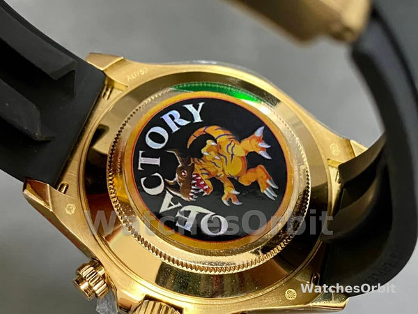 Rolex Daytona 116518LN Black Dial Yellow Gold 40mm Mens Replica Watch