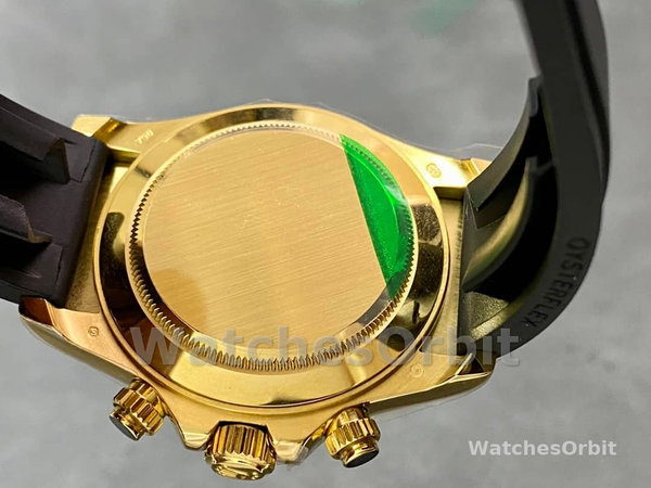 Mens Rolex Daytona 40mm Mens-116518LN-Rubber Strap-MOP Diamond Dial MOP Diamond Replica Image