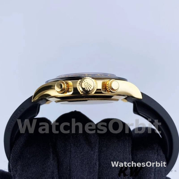 Mens Rolex Daytona 40mm Mens-116518LN-Yellow Gold-Champagne Dial Champagne Replica Image