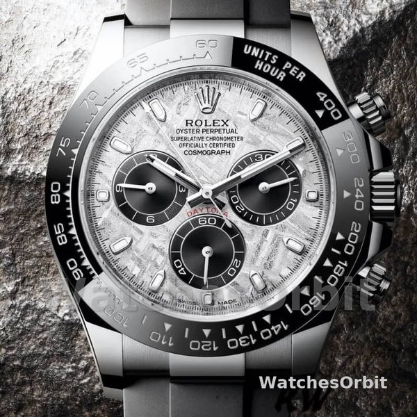 Men's Rolex Daytona 40mm Men's-116519-Meteorite & Black Dial Meteorite and Black<br />