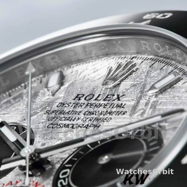 Rolex Daytona 116519 Meteorite and Black Dial 40mm Mens Replica Watch