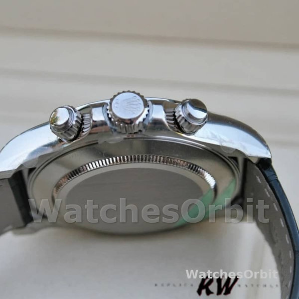 Replica Rolex Daytona 40mm Heren-116519-Meteoriet Wijzerplaat-Leren Band Meteoriet