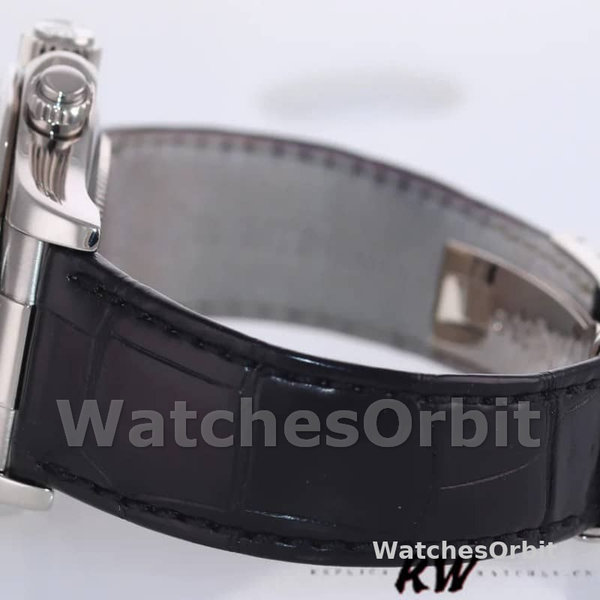 Replica Rolex Daytona 40mm Heren-116519-Parelmoer-Arabische wijzerplaat Wit