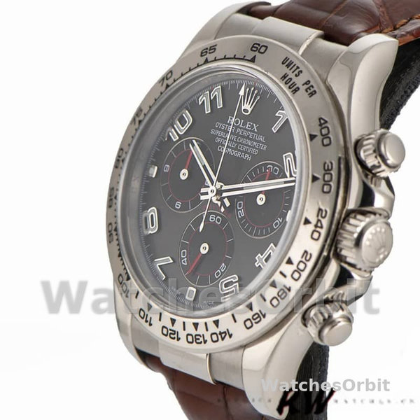 Rolex Daytona 116519 White Gold Grey Dial 40mm Herren Replica Uhr
