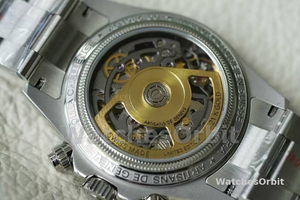 Replica Rolex Daytona 116520 ADG Skeleton Dial Steel Bracelet Steel Case Replica Uhr Luxuriöse Optik