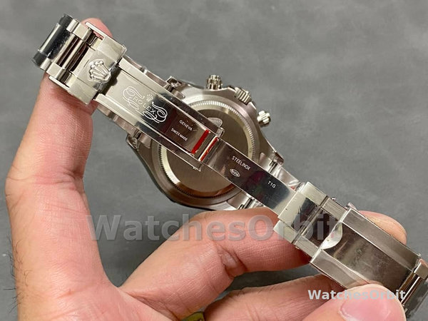 Replica Rolex Daytona 116520 Edelstahlgehäuse Schwarzes Zifferblatt 40MM Herren Replica Uhr Stilvolles Accessoire