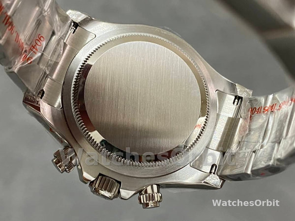 Replica Rolex Daytona 116520 Edelstahlgehäuse Schwarzes Zifferblatt 40MM Herren Replica Uhr Stilvolles Accessoire
