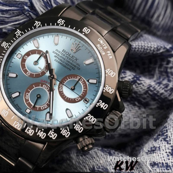 Rolex Daytona 116523 Black PVDDLC Coated Stainless Steel 40mm Herren Replica Watch