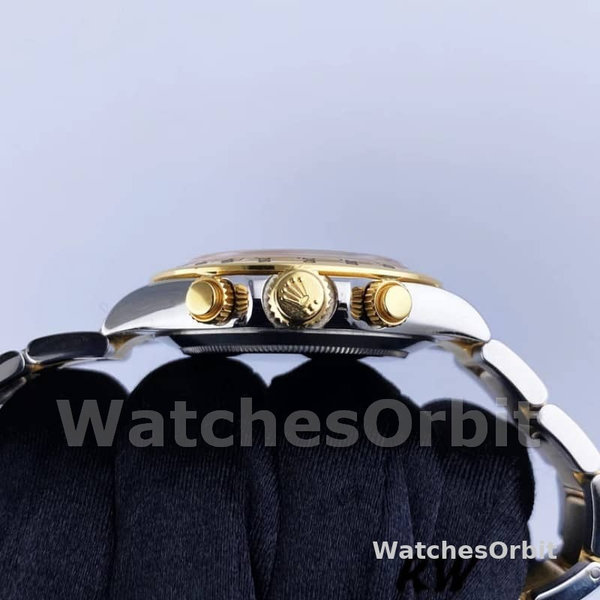 Mens Rolex Daytona 40mm Mens-116523-Dark MOP-Black Dial MOP Replica Image