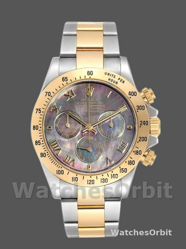 Rolex Daytona 116523 Stainless steel Black MOP Dial 40mm Herren Replica Watch