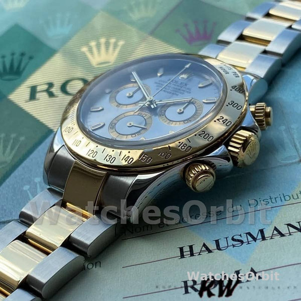 Replica Rolex Daytona 40mm Uomo-116523-Acciaio inossidabile-Comparto grigio ardesia da uomo