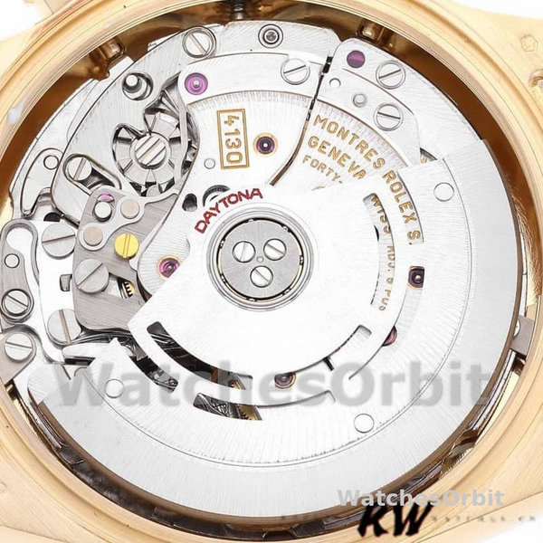 Mens Rolex Daytona 40mm Mens-116528-Yellow Gold-Champagne Dial Champagne Replica Image