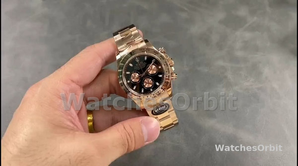 Men's Rolex Daytona-126505 0001, Black Dial, Oyster Bracelet, Black