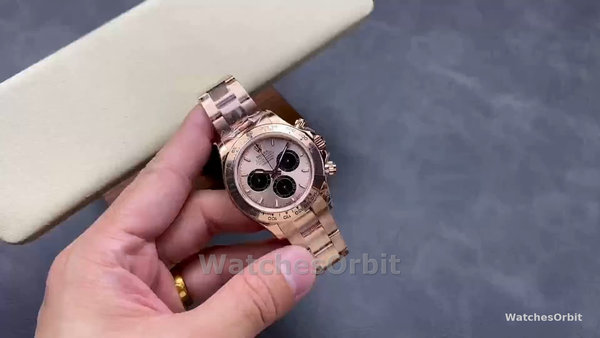 Men's Rolex Daytona-126505, 40mm, Everose Gold, Sundust Panda Dial, Men’s Sundust