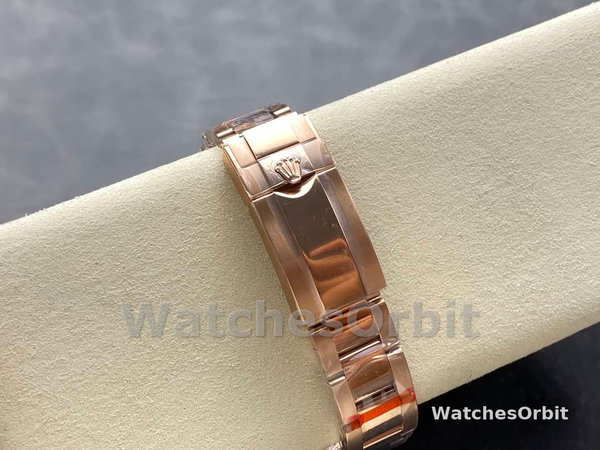 Rolex Daytona 126505 Everose Gold Sundust Panda Dial 40MM Mens Replica Watch