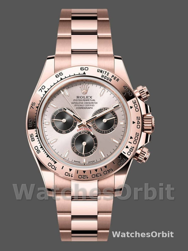 Rolex Daytona 126505 Everose Gold Sundust Panda Dial 40MM Mens Replica Watch