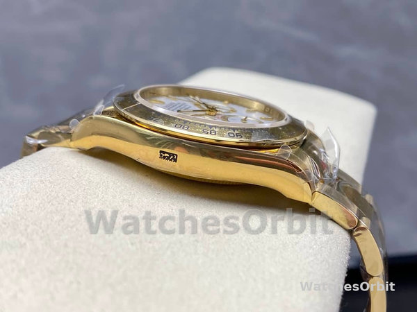 Rolex Daytona 126508 0001 18K Yellow gold White Dial Replica Watch