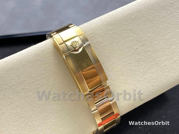 Mens Rolex Daytona-126508 0002, Two-Tone, Black Dial, Black Replica Watch Image