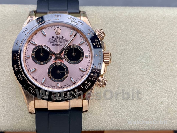 Rolex Daytona 126515LN 0006 Sundust 40mm Everose Gold Oysterflex