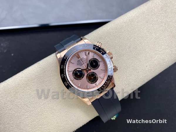 Rolex Daytona 126515LN 0006 Sundust 40mm Everose Gold Oysterflex