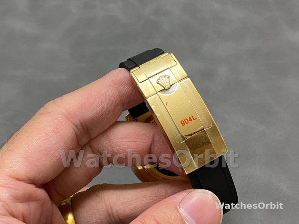 Mens Rolex Daytona-126518LN 0010, 40mm, Yellow Gold Replica Watch Image