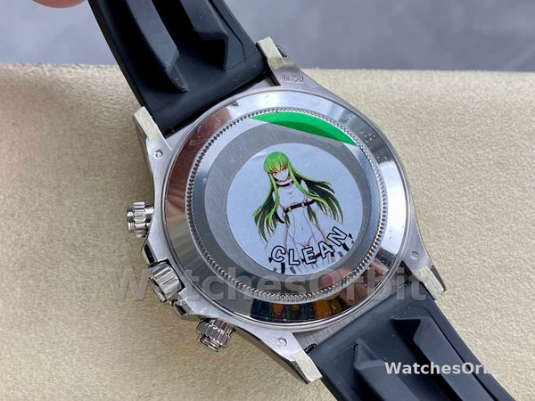 Rolex Daytona 40mm Eye of the Tiger White Gold Diamond Dial Oysterflex 116589TBR