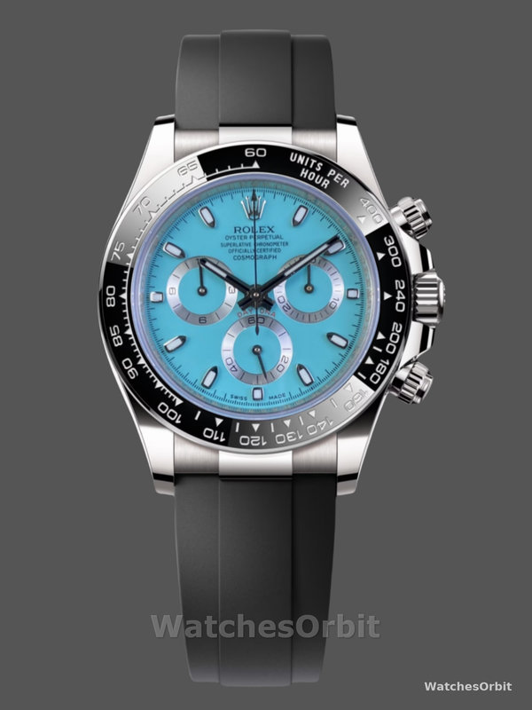 Rolex Daytona 40mm Ice Blue Ceramic Bezel 4 116519LN Men's Watch