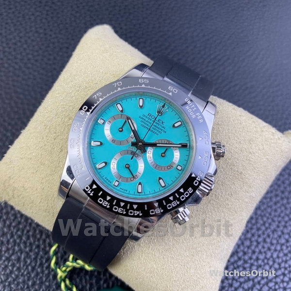 Rolex Daytona 40mm Ice Blue Ceramic Bezel 4 116519LN Men's Watch