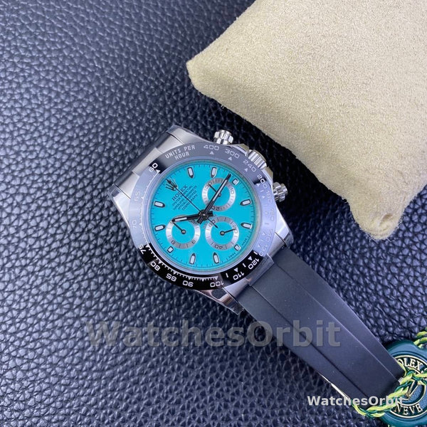 Rolex Daytona 40mm Ice Blue Ceramic Bezel 4 116519LN Men's Watch