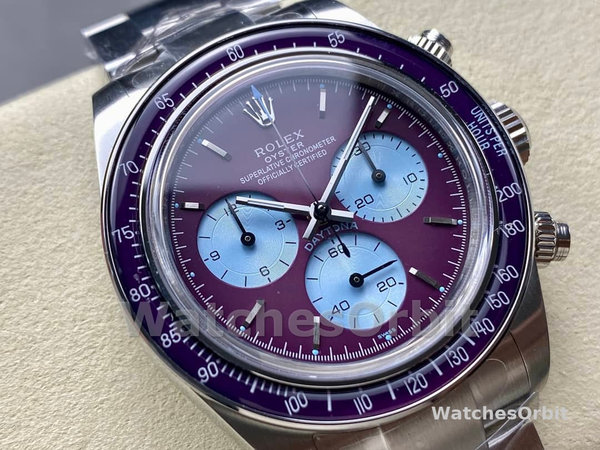 Mens Rolex Daytona-ADG Scona Edition, Ice Blue Replica Watch Image