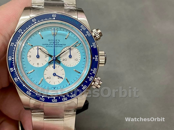 Mens Rolex Daytona-ADG Scona Edition, Ice Blue Replica Watch Image