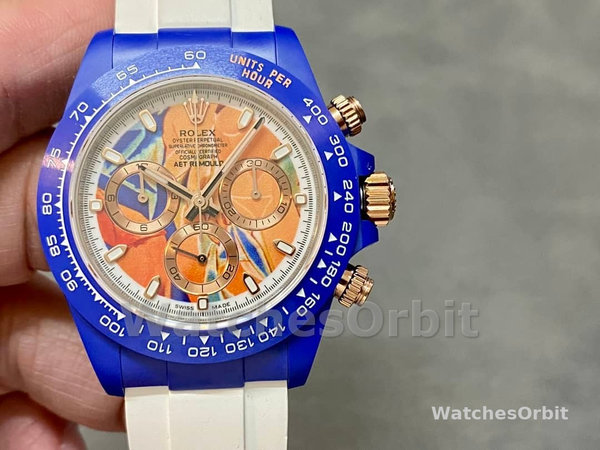 Mens Rolex Daytona AET Remould Edition Les Demoiselles DAvignon 40MM Picasso art Dial Replica Watch Image