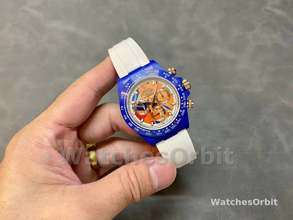 Mens Rolex Daytona AET Remould Edition Les Demoiselles DAvignon 40MM Picasso art Dial Replica Watch Image
