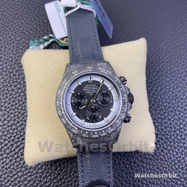 Rolex Daytona Cosmograph DIW Carbon Fiber Black Dial 40mm