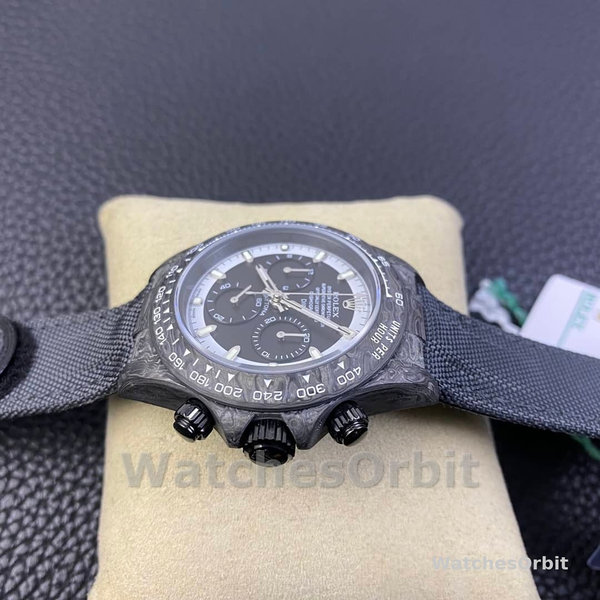Rolex Daytona Cosmograph DIW Carbon Fiber Black Dial 40mm