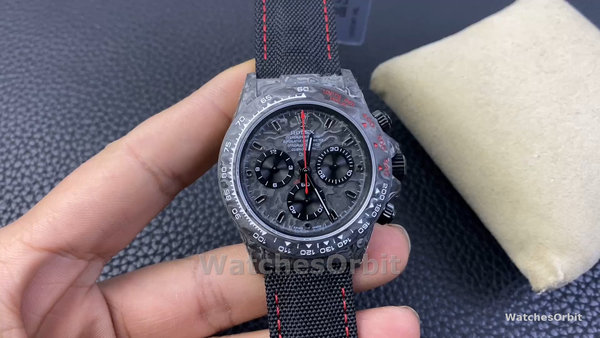 Men's Rolex Daytona DIW Speedster Limited Edition Carbon Fiber 40MM Black