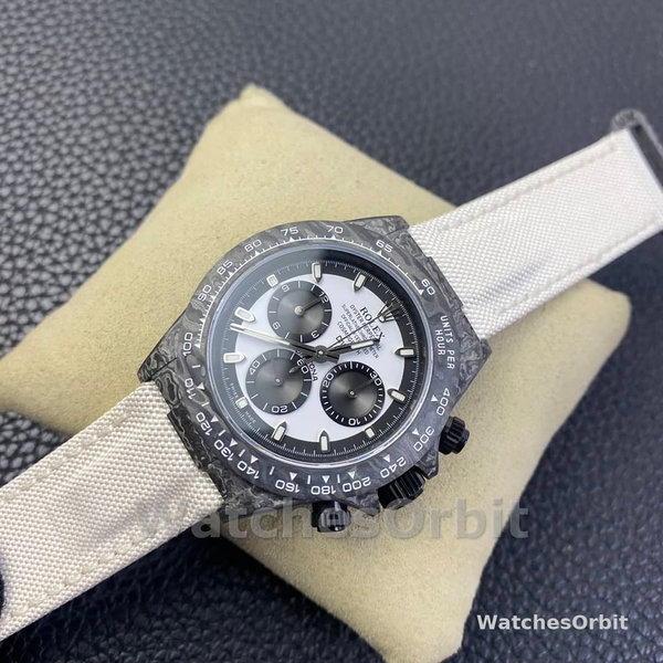 Rolex Daytona Cosmograph DIW Watch Factory Movement Designer 40 Carbonfiber