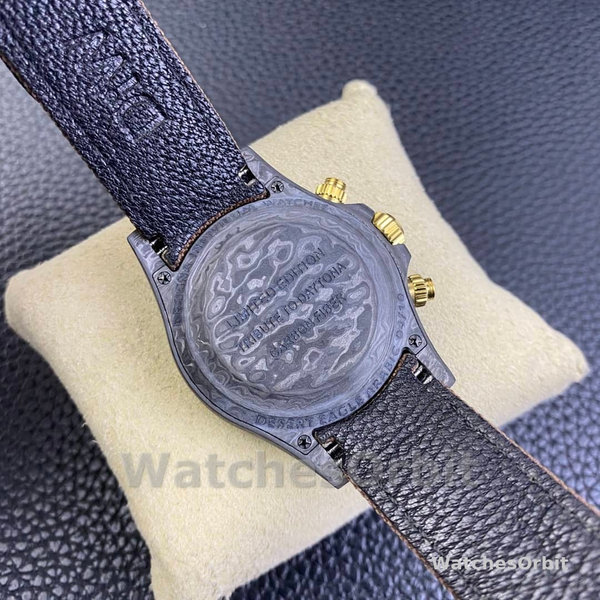 Rolex Daytona DIW Desert Eagle Arabic Carbon Fiber Customised Cream Dial 40 mm