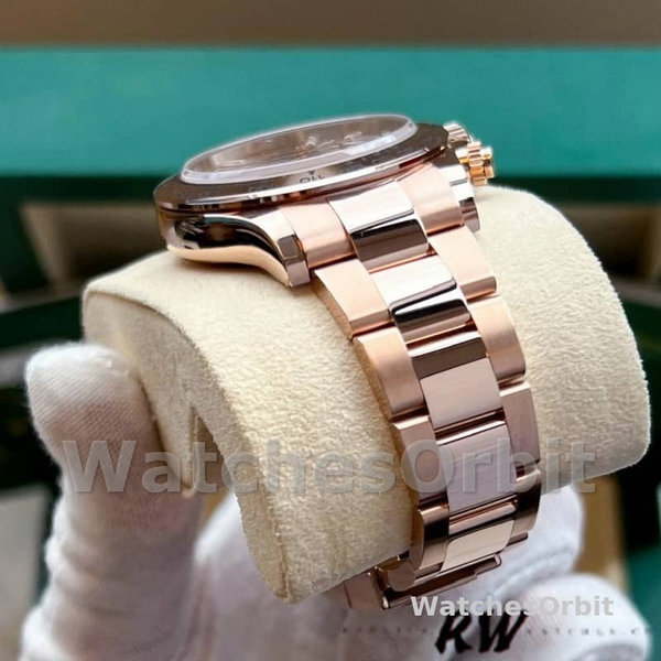 Mens Rolex Daytona-m116505, 40mm, Everose Gold, Sundust Pink Dial, Men’s Sundust Pink Replica Watch Image