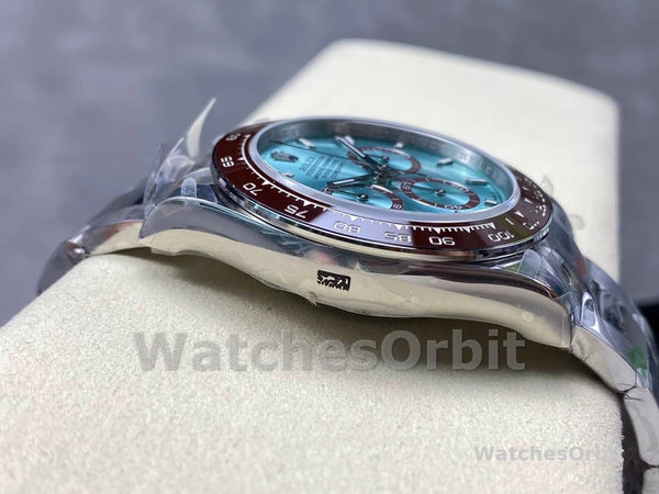 Replica Rolex Platinum Cosmograph Daytona Ice Blue Index Dial Oyster Bracelet 126506 0001 Robuste Qualität