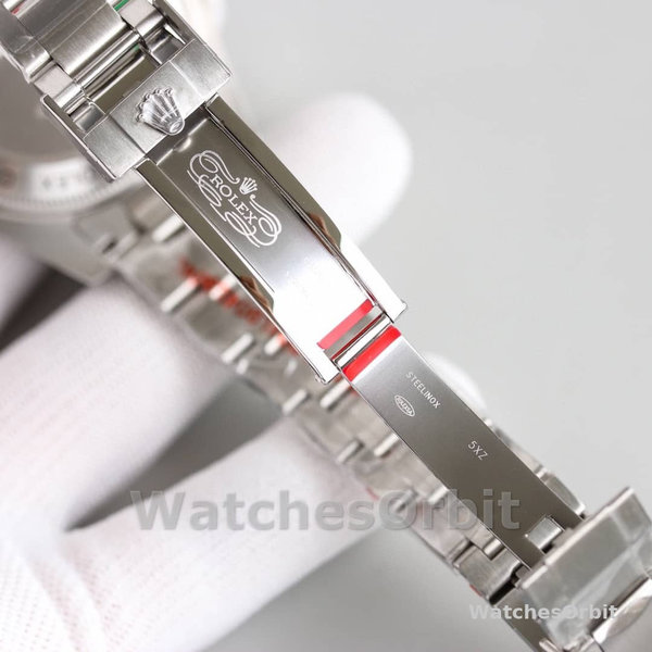 Replica Rolex Deepsea 44mm Uomo-126660-Dal quadrante nero-Oyster acciaio nero
