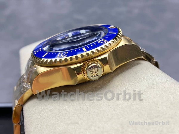 Mens Rolex Deepsea-136668LB, 2024 Release, Gold, Blue Dial Blue Replica Watch Image